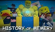 Analyzing the Historic Memes of Roblox Past