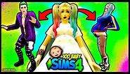 HARLEY QUINN AND JOKER HAVE A BABY (TWINS) | The Sims 4: 100 Baby Challenge Ep. 4