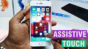 iPhone 6s: How To Enable Touch Screen Home Button on iPhone (Assistive Touch)