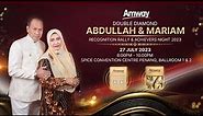 Amway Most Inspiring Speech from Mentor Rumpun Mesra - Founders Double Diamond Abdullah & Mariam