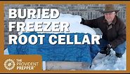 Easy DIY Root Cellar from an Old Freezer