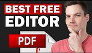 🆓📄 Best FREE PDF Editor