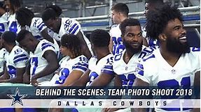Behind The Scenes: Team Photo Shoot 2018 | Dallas Cowboys 2018
