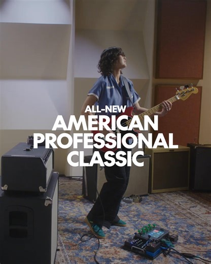 Meet the American Professional Classic Mustang Bass in Faded Fiesta Red— Tested. Trusted. Night after night. Featuring Camilla Charlesworth. Learn more: https://bit.ly/4ojislxg | Fender
