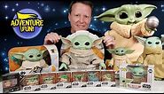 Baby Yoda the Child, Mandalorian Yoda Collection, Baby Yoda Toys Unboxing Adventure Fun Toy review!