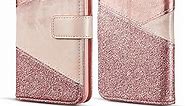ZCDAYE Wallet Case for iPhone 14, iPhone 14 (6.1 inch) Wallet Phone Case, Premium PU Leather [Magnetic Closure] [4 Card Slots] Folio Flip Cover for iPhone 14, Rose Gold
