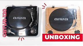 All-In-One Stereo Turntable Aiwa GBTUR-120 | Unboxing | Aiwa Europe