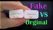 How to identify original samsung charger