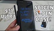 Spigen Liquid Air S-Pen Case - Samsung Galaxy S21 Ultra