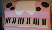 Piano Cake - Keyboard Piano Cake for musician