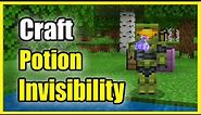 How to Make Potion of Invisibility in Minecraft (8 Minutes Long!)