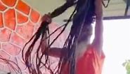 Monk becomes celebrity with his 15-foot-long dreadlocks