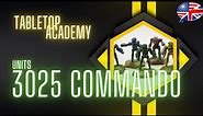 3025 Commando [Battletech] {Units}