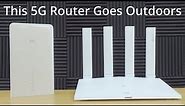 5G Mobile Cellular Home Internet Router You Can Use Outside - ZTE MC889 Outdoor Router, T3000 WiFi 6