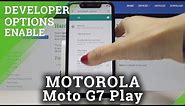 How to Activate Developer Options in MOTOROLA Moto G7 Play- OEM Unlock & USB Debugging