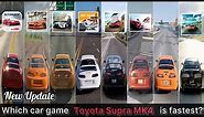 Supra MK4 in CarX Street, Drive Zone Online, CM, CarX Drift Racing 2, FH5, AC, BeamNG, TCM