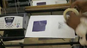 How To Make A Tattoo Stencil Using A Fax Machine