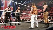The Undertaker and Demon Kane reemerge to unleash hell upon The Wyatt Family: Raw, November 9, 2015