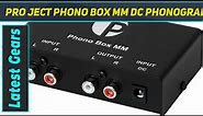 Pro Ject Phono Box MM DC Phonograph Preamplifier AZ Review