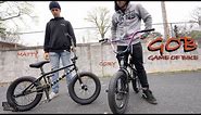 WE BUILT UP NEW 16" BMX BIKES AND PLAYED A GAME OF BIKE!