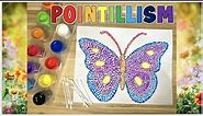 Pointillism Painting Technique for Beginners || ART FOR KIDS