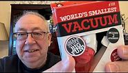 Worlds Smallest Hoover Vacuum cleaner - Does it actually work?
