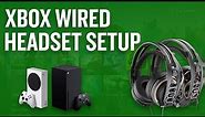 RIG | Wired Headset Setup for Xbox Series X|S