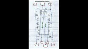 Phono Preamp Circuit Diagrams (Magnetic & Ceramic)