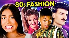 Gen Z React to 1980s Fashion Trends! (Mullets, Parachute Pants, Shoulder Pads ) | React