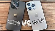 iPhone 15 Pro vs iPhone 14 Pro - A Real World Comparison