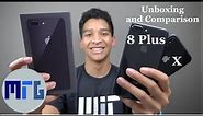 iPhone 8 Plus vs. iPhone X - Space Grey Unboxing and Comparison
