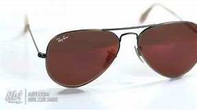Ray-Ban Aviator Flash Lenses Red Mirror Unisex Sunglasses RB3025167/2K - Overview