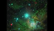 Fox Fur Nebula (H-II region) | Sonification | Data Sonification | Python Sonification | Pyo library