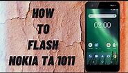 How to flash nokia ta 1011 | Flashing Guide