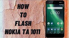 How to flash nokia ta 1011 | Flashing Guide