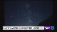 Perseids meteor showers gives people rare chance to see shooting stars