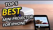 (Top 5 Picked) Best Mini Projector For iPhone