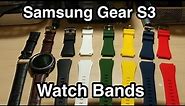 Watch bands for Samsung Galaxy Watch 3, Galaxy Watch, Gear S3 Frontier, Gear S3 Classic