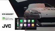 KW-M560BT 6.8” Capacitive Touch Screen with Apple CarPlay | JVC Car Entertainment