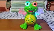Dancing frog toy