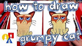 How To Draw Grumpy Cat