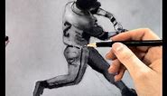 How to Draw a Baseball Player (Batter in Hitting Stance with Bat)