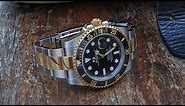 Rolex Submariner Date Two Tone Steel and Gold Black 116613LN