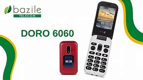 Présentation du téléphone Doro 6060 - Bazile Telecom