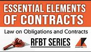 Essential Elements of Contracts (2020)