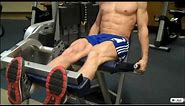 How To: Leg Extension (Cybex)