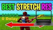 Best Fortnite Stretch Resolution For Laptop With (1366 by 768 Display)