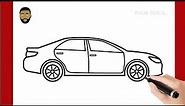 HOW TO DRAW A CAR / EASY STEP BY STEP