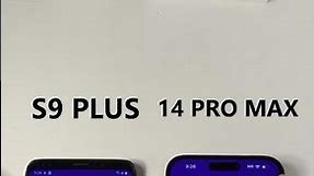 iPhone 14 Pro Max VS S9 Plus Speed Test!