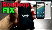 Nexus 5x | BOOTLOOP FIX #reflow